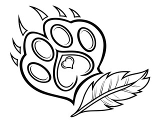 vector illustration of an apple