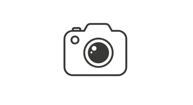 Camera icon photography equipment digital device capturing memories photographic tool vector design transparent background