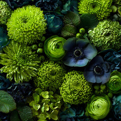 Full Frame Top View Dense