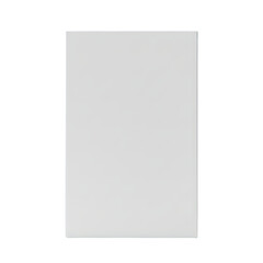 Blank white flyer mockup for marketing and events