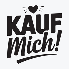 kayf mich vector Typography  eps file.