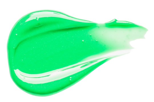 Bright green ink texture. Paint. Three-dimensionality. Texture. Painting. Acrylic. Painting. Fluorescent colors.