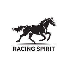 Minimalist Horse Silhouette