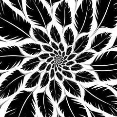 turkey feather background