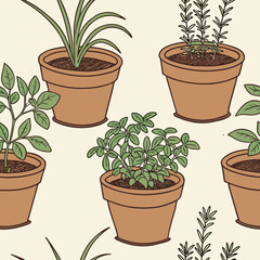 Abstract seamless pattern design featuring Italian pattern motifs, Italian pattern