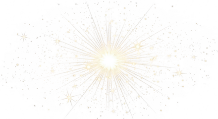 Brilliant burst of light radiating outwards into the dark cosmic expanse creating a dazzling stellar explosion effect