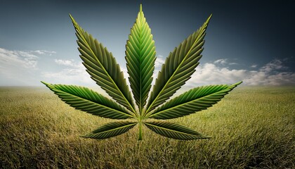Marijuana Leaf Symbol