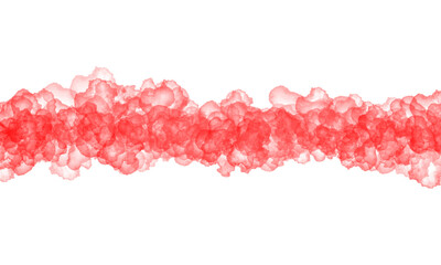 Red smoke wave effect, dark background abstract fog cloud texture design