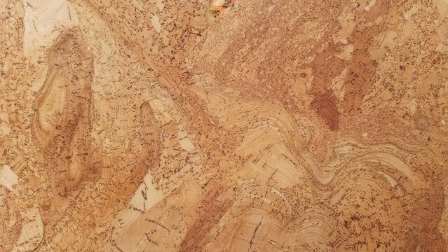 Stunning cork texture background for modern interiors, sustainable design, and organic product packaging concepts
