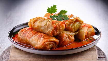 Golubtsy Stuffed Cabbage Rolls Russian Food
