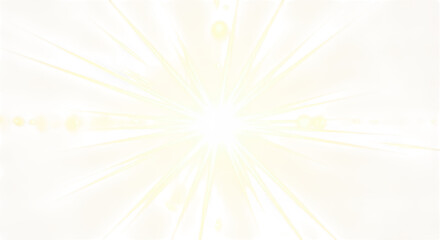 Brilliant starburst of light emanating from a central bright source against a dark background