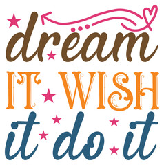 Inspirational Sticker Svg Design, motivational quotes