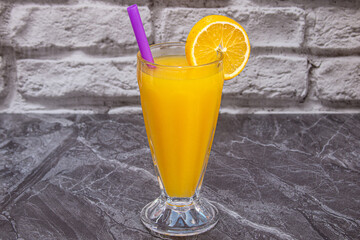 glass of orange juice