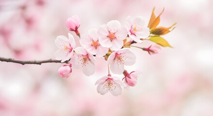 Watercolor Cherry Blossom Dream