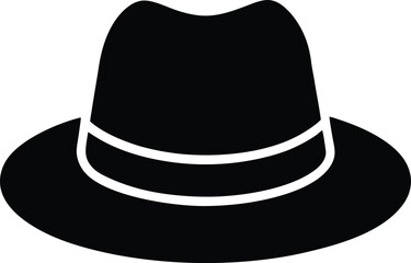 Hat Cap Silhouette Vector Art Illustration