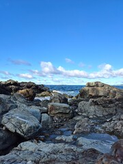 rocks on the beach