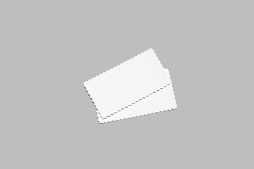 Event Ticket Blank Mockup Template