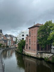 Buildings on a canal