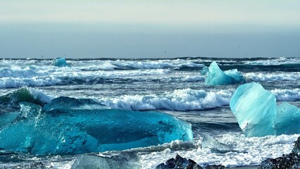 iceberg in the sea