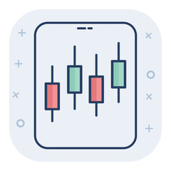 Investment and stock exchange online trading concept.