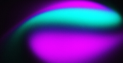 Purple and dark green glowing grainy gradient background with black backdrop, noisy texture abstract banner header poster cover design