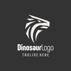 Fototapeta premium Timeless Dinosaur Identity Logo Design