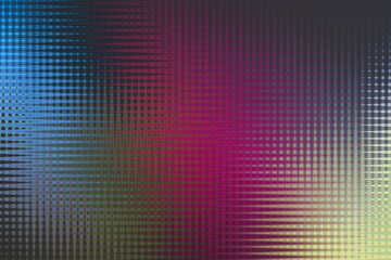 Abstract Colorful Grid, Distorted Lines, Vibrant Hues Background for Modern Creative Designs
