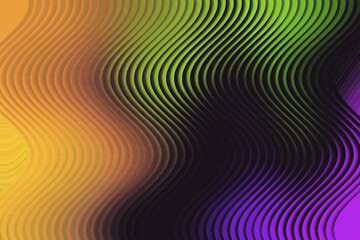 Abstract Colorful Wavy Lines Background with Dynamic Gradients and Subtle Textures for Modern Graphic Design and Creative Projects