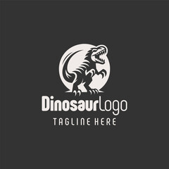 Elegant Dinosaur Branding Logo Concept