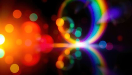 abstract colorful lights