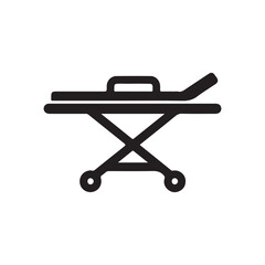 Medical Stretcher Icon