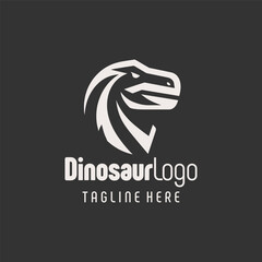 Modern Dinosaur Branding Logo Icon