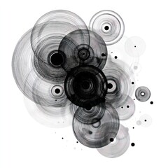 Abstract circles design