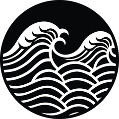 Abstract geometric pattern glowing neon lines on dark canvas background isolated on transparent background