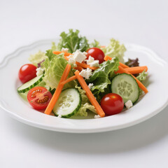 fresh vegetable salad