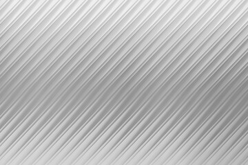 Elegant White Corrugated Wall Panel Texture Modern Design & Architectural Background