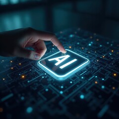 Artificial Intelligence Technology Concept