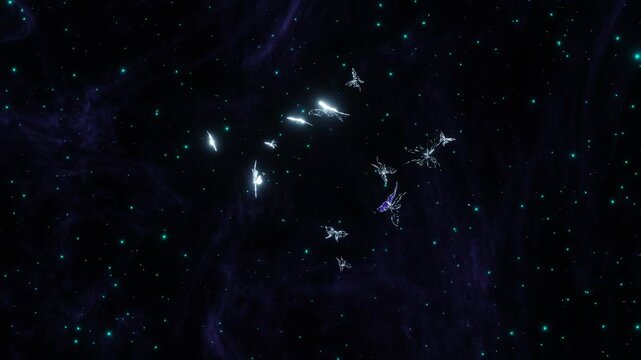 butterfly simulation [ spectral cosmos ]