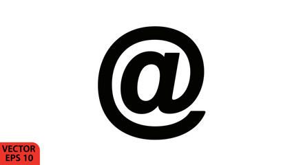 Communicate globally with ease using this iconic at symbol, perfect for modern business branding and digital marketing campaigns today, accessible to all!