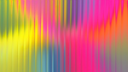 Abstract Background With Vertical Ribbed Texture And Pink Yellow Blue Gradient image photo