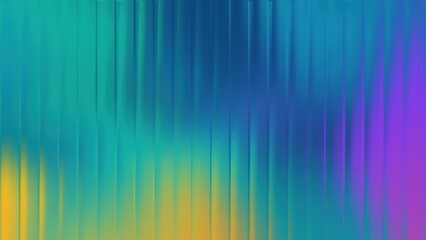 Obraz premium Abstract Vertical Ripples Of Teal Blue And Purple Gradient Background texture