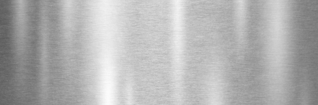 Brushed silver metal texture background design