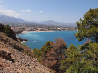 Obraz premium Parque natural de la Sierra Helada - Serra Gelada (L'Alfàs del Pi - Alfaz del Pi, Province of Alicante, Valencian Community, Kingdom of Spain)