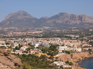 Fototapeta premium Parque natural de la Sierra Helada - Serra Gelada (L'Alfàs del Pi - Alfaz del Pi, Province of Alicante, Valencian Community, Kingdom of Spain)