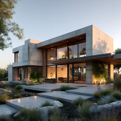 Fototapeta premium modern house