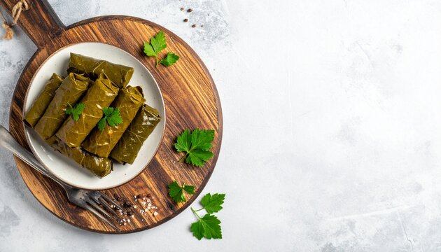 Dolma (gef&uuml;llte Weinbl&auml;tter)