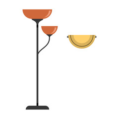 Minimalist Modern Floor Lamp and Contemporary Pendant Light Fixture