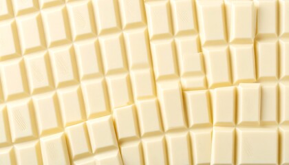 Close-up of white chocolate bars