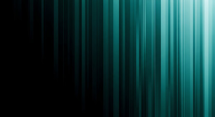Abstract Teal Vertical Lines Background for Modern Design Projects