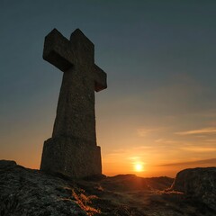 cross on the top